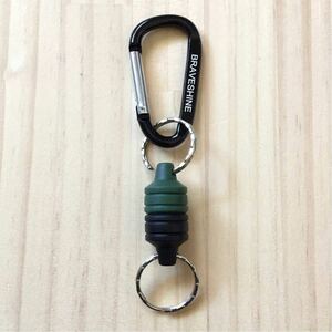 未使用 BEAMS Carabiner Magnet Keyholder ビームス カラビナ マグネット キーホルダー 日本製 JAPAN MADE EDC OUTDOOR エブリデイキャリー