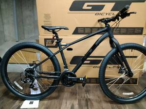 GT アグレッサースポーツ リジッド 27.5インチMTB Discブレーキ Sサイズ ブラック 最新モデル 新品 即納