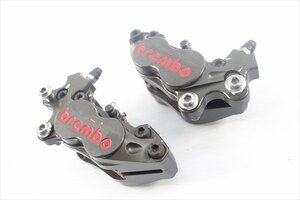 1円スタート:GSX1300Rハヤブサ[07社外前　BREMBO　ブレンボ　CNC　フロントブレーキキャリパー]検隼｝B