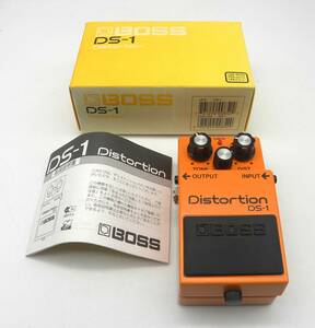 BOSS DS-1 DISTORTION ディストーション　エフェクター　取説付き　箱付き　6231 