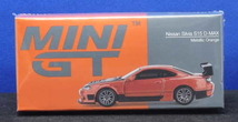 1/64 MINI-GT 日産 シルビア S15 D-MAX メタリックオレンジ (右ハンドル)【581】_画像2