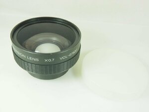 B999** beautiful goods * Sony wide conversion lens x0.7 VCL-0752C
