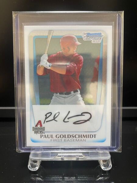 PAUL GOLDSCHMIDT ゴールドシュミッド 1st Bowman Chrome 「憧れるのはやめましょう」の1人！