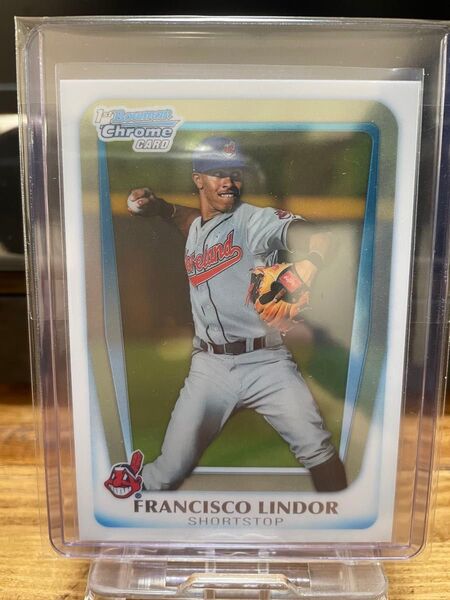 FRANCISCO LINDOR フランシスコ・リンドーア◆入手困難!希少な1st Bowman Chrome! Topps