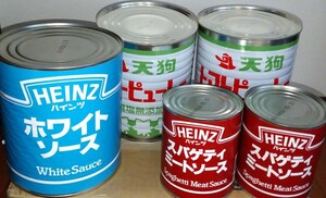 激安 業務用5缶 ハインツ ホワイトソース 2.9kg ミートソース 820g 天狗 トマトピューレ 3kg 缶詰 パスタソース トマトソース クーポン消化