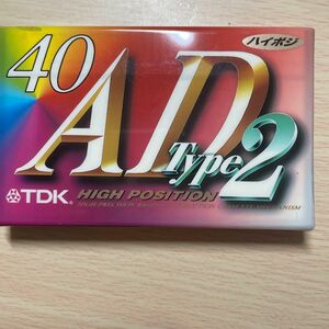 TDK オーディオ カセットテープ　40分　　　　　　　AD Type2 ハイポジション