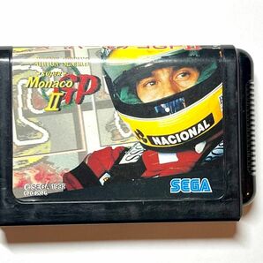 【メガドライブ】アイルトン・セナ　スーパーモナコGPⅡ　中古品