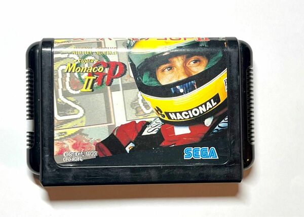 【メガドライブ】アイルトン・セナ　スーパーモナコGPⅡ　中古品