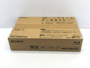 ◇SONY ソニー BDZ-FBW1000 ブルーレイディスク/DVD BDレコーダー 4K HDD1TB 2チューナー ウルトラHD 新品未開封品□