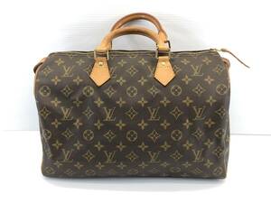  □ ルイヴィトン スピーディ35 モノグラム M41524 ハンド ボストン バッグ LOUIS VUITTON □