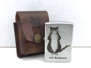 ◇ 未使用 ZIPPO わちふぃーるど ダヤン 20th アニバーサリー 限定 オイルライター Dayan Wachifield 池田あきこ 2003年製 中古品 ◇