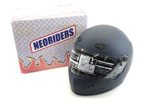 □NEO RIDERS フルフェイスヘルメット GTX マットネイビー XLサイズ 61～62cm未満 良品□