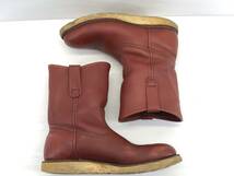 □RED WING レッドウィング ペコスブーツ 8866 PECOS BOOTS 7 1/2E 7.5 25.5cm 赤茶 犬タグ 98年□_画像3