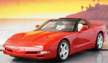 UT 1/18 1998 シボレー コルベット タルガトップ C5 5代目 前期型 赤 Chevrolet Chevy Corvette 現状品 送料無料_画像5