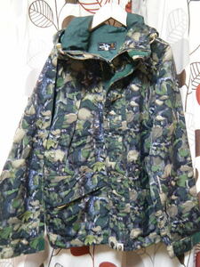 A BATHING APE　パーカージャケット　カモフラ風　サイズM　R7850　ア ベイシング エイプ　状態良