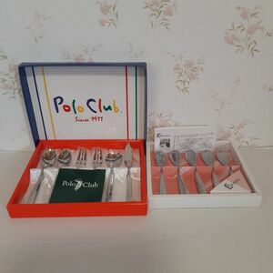 ポロクラブ ペアモーニング6pcs　&　フォルネリス監修 ティースプーン5pcs