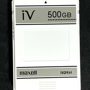 ★送料無料★動作品　iVDR-S カセットハードディスク　500GB　ホワイト　マクセル/maxell　アイヴィ　M-VDRS　Wooo対応　⑧
