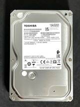 【送料無料】　★ 2TB ★　TOSHIBA / DT02ABA200V　【使用時間： 3 ｈ】 2023年製　新品同様　3.5インチ内蔵HDD AVコマンド対応 ほぼ未使用_画像1