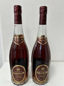 【2本セット 】1円～カミュ グランド VSOP 700ml 40% 240306 CAMUS GRAND VSOP 