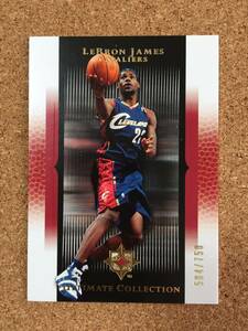 05-06 UD ULTIMATE COLLECTION 504-750 LeBRON JAMES