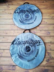 【中古】カンパニョーロ ホイールバッグ 700c / Campagnolo Wheel Bag 一本用２枚セット