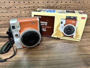 【付属品完品】 FUJIFILM instax mini90 ネオクラシック（ブラウン） チェキ カメラ インスタントカメラ
