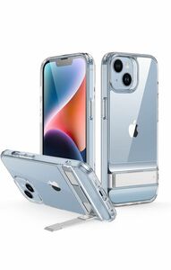 iPhone 14 Plus ケース メタルキックスタンドケース 3wayスタンドモード 米軍MIL規格の落下防止