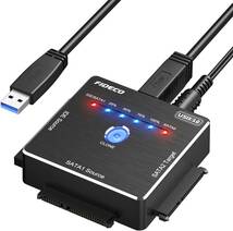 FIDECO SATA/IDE 変換アダプタ オフラインクローン HDDコンバーター USB3.0ハードドライブ さいだい16TB_画像1