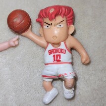 スラムダンク SLAMDUNK キーホルダー フィギュア 桜木花道 仙道彰 バスケ バスケットボール 当時物 中古 送料無料 M2_画像2