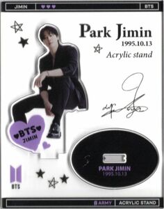 韓国　K-POP☆BTS JIMIN ジミン☆アクリルスタンド　アクスタ　RU-1-42