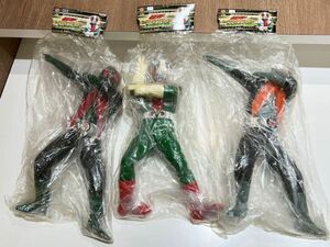 C25 未開封　仮面ライダー　ビッグサイズソフビフィギュア　力と技のV3編　全3種　とるとるキャッチャーDX 1号　2号　V3