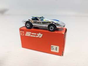 ■希少 美品 箱有り 香港製 マテルのミニカー コルベットスティングレー ミニカー■