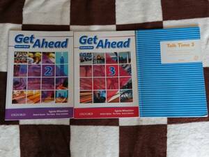 3冊セット Get Ahead Student Book 2 & 3 OXFORD UNIVESITY PRESS 英語 英会話　Talk Time 3 トークタイム3