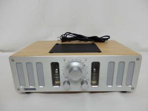 100H740B◆SANSUI 真空管搭載ハイブリッドアンプ内蔵スピーカー SHT-9002 真空管 Bluetooth スピーカー 中古 動作OK