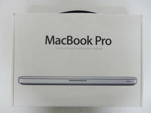 099D351B♪ 【ジャンク】 Apple MacBook Pro 13inch Early 2011 MC724J/A Core i7 2.7GHz/4GB/HDD500GB
