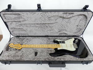 092H743B◆Fender USA ストラトキャスター アメリカンプロフェッショナルⅡ MN BK 黒 フェンダー ハードケース付き