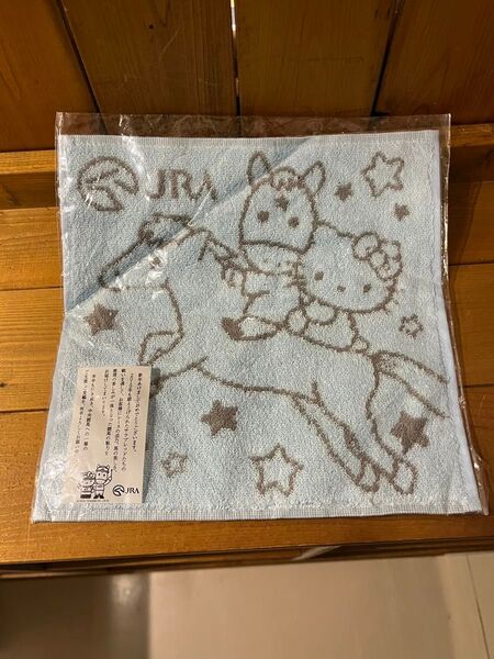 ハローキティ JRA 競馬 タオルハンカチ 2019年 ポイント消化