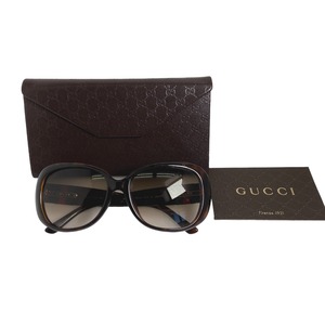 グッチ サングラス GG3660K/S DWJCC QMH02B8B6M 57□16 135 サングラス GUCCI ブラウン ユニセックス 中古