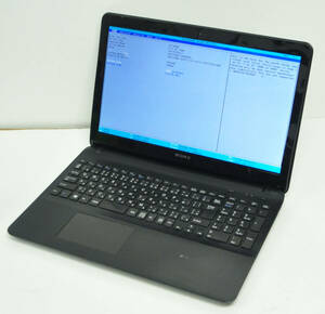 ♪ VAIO Fit 15E SVF1532SEJ ♪ Core i3-4005U/ メモリ4GB/ HDD:320GB/ カメラ/ WLAN/ マルチ【BIOS確認可能 ジャンク品】.