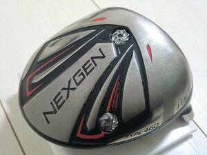 送料520円◆ハドラスコーティング施工済◆ゴルフパートナー◆NEXGEN6 Type460 11.5°◆1Wヘッドのみ、単体