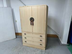 T619*... chest of drawers tradition handicraft kimono chest of drawers storage peace chest of drawers .. door . chest of drawers key attaching one . sword 