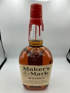 #A75885:Maker's Mark メーカーズマーク 1000ml 45% バーボン ウイスキー 未開栓 同梱不可