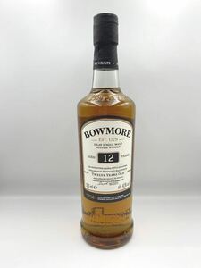 ◆A75887:BOWMORE ボウモア 12年 350ml 40% シングルモルト スコッチ ウイスキー ハーフボトル 未開栓 同梱不可
