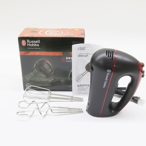  Russell Hobbs ラッセルホブス デザイア ハンドミキサー 18960JP ブラック DESIRE HAND MIXER