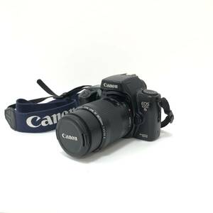 【1円～】canon フィルムカメラ EOS1000S　一眼 EF 80-200mm レンズ付き　現状品 通電確認済み ジャンク キャノン 【中古品】