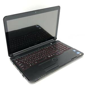 【1円～】富士通 FMV LIFEBOOK AH78/HA 15.6型 シャイニーブラック Fujitsu ノートパソコン 本体のみ【ジャンク品】