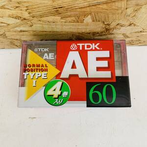 未開封品 カセットテープ AE-60X4F TDK ※2400010325250