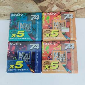 未開封品 録音用MD SONY 74 5MDW-74AL 5MDW-74AN 5MDW-74AY ※2400010332746