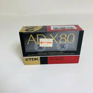 カセットテープ AD-X80X2K TDK 2パック ※2400010344749