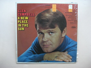 ＊【LP】GLEN CAMPBELL／A NEW PLACE IN THE SUN（ST2907）（輸入盤）シュリンク付